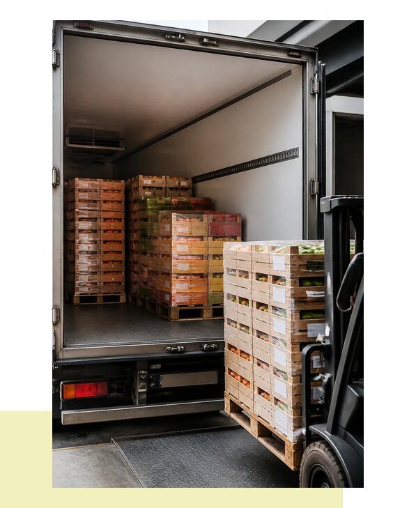 Перевозка сельхозпродукции на паллетах с доставкой в Озёрск